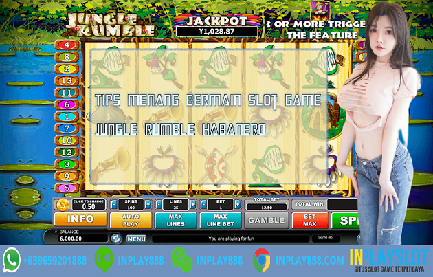 Tips Menang Bermain Slot Game Jungle Rumble Habanero